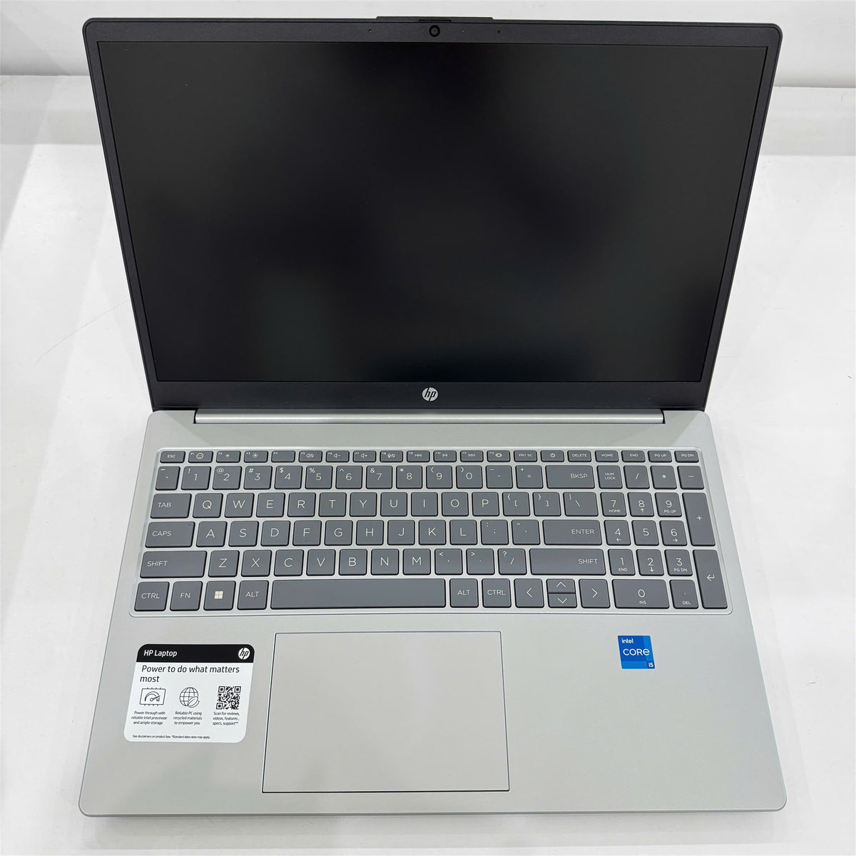HP 15-FD0095WM 15.6" 8GB 512GB SSD Core™ i5-1235U 1.3GHz WIN11H, Natural Silver (Refurbished - Fair)