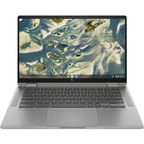HP 14C-CC0013DX 14" 8GB 128GB SSD Core™ i3-1115G4 3.0GHz ChromeOS, Mineral Silver (Refurbished - Fair)