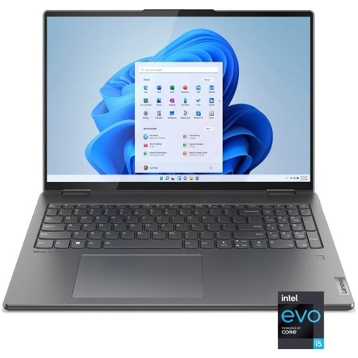 Lenovo Yoga 7 16IAP7 16" Touch 8GB 512GB SSD Core™ i5-1240P 2.6GHz WIN11H, Storm Grey (Refurbished - Fair)