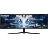 Samsung - Odyssey 49” 1000R Curved Dual QHD FreeSync & G-Sync Gaming Monitor - Black (Refurbished - Excellent)