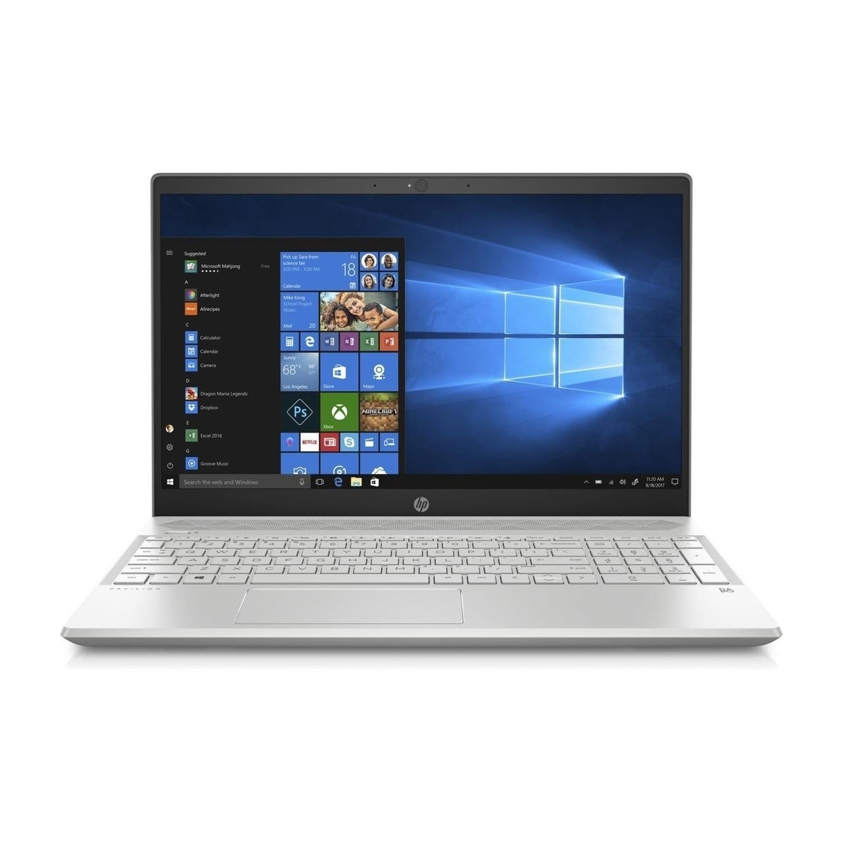 HP Pavilion 15Z-CW100 15.6" 16GB 256GB SSD AMD Ryzen™ 5 3500U 2.1GHz WIN11P, Mineral Silver (Refurbished - Fair)