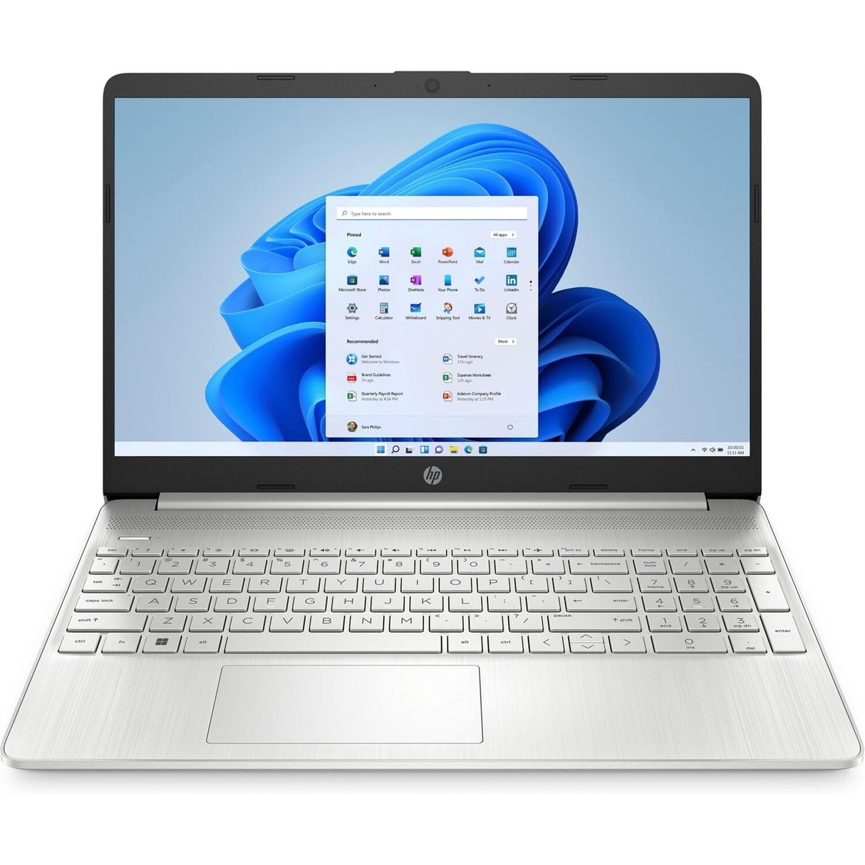 HP 15-DY2702DX 15.6" Touch 16GB 256GB SSD Core™ i3-1115G4 3.00GHz WIN11H, Natural Silver (Refurbished - Fair)