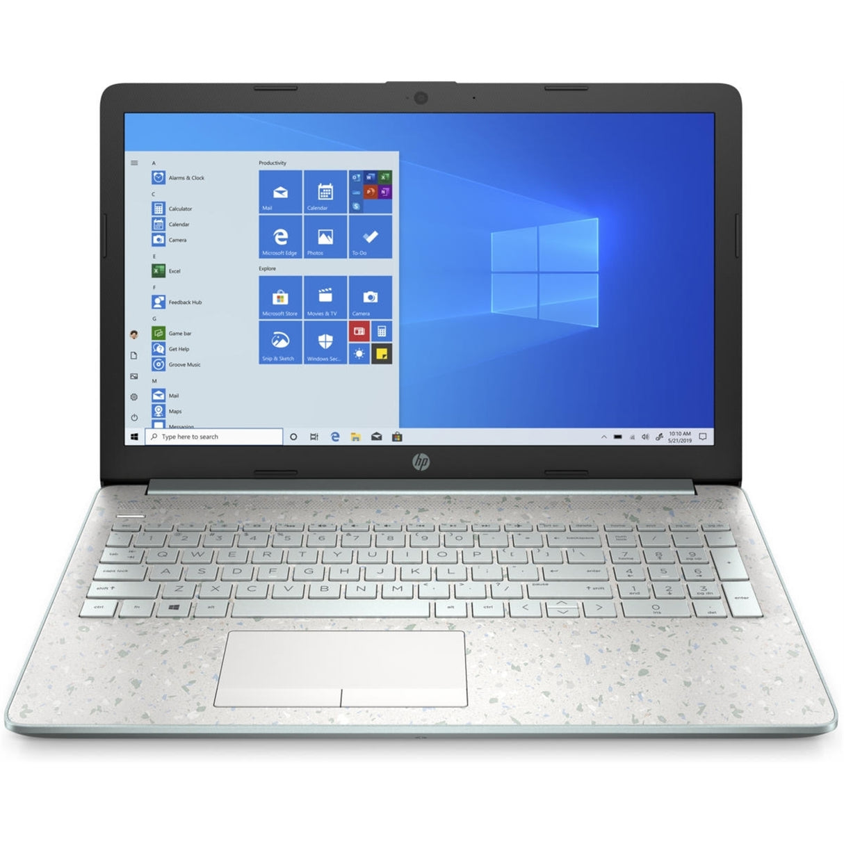 HP 15-DA3020CY 15.6" 16GB 256GB SSD Core™ i5-1035G1 1.0GHz WIN11H, Mint Green (Refurbished - Fair)