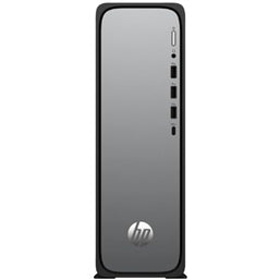 HP Slimline S03-0034 (8GB, 256GB SSD, i3-13100 4.5GHz) Win11P, Meteor Silver (Refurbished - Excellent)