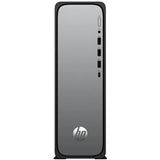 HP Slimline S03-0034 (8GB, 256GB SSD, i3-13100 4.5GHz) Win11P, Meteor Silver (Refurbished - Excellent)