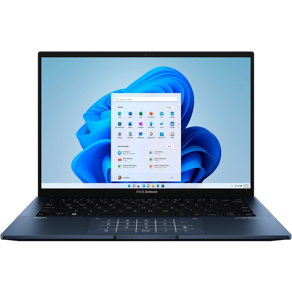 Asus ZenBook Q409ZA 14" 8GB 256GB SSD Intel Core i5-1240P 4.4GHz WIN11H, Ponder Blue (Refurbished - Excellent)