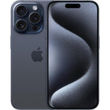 Apple iPhone 15 Pro 128GB 6.1" 5G Unlocked, Blue Titanium (Refurbished - Very Good)