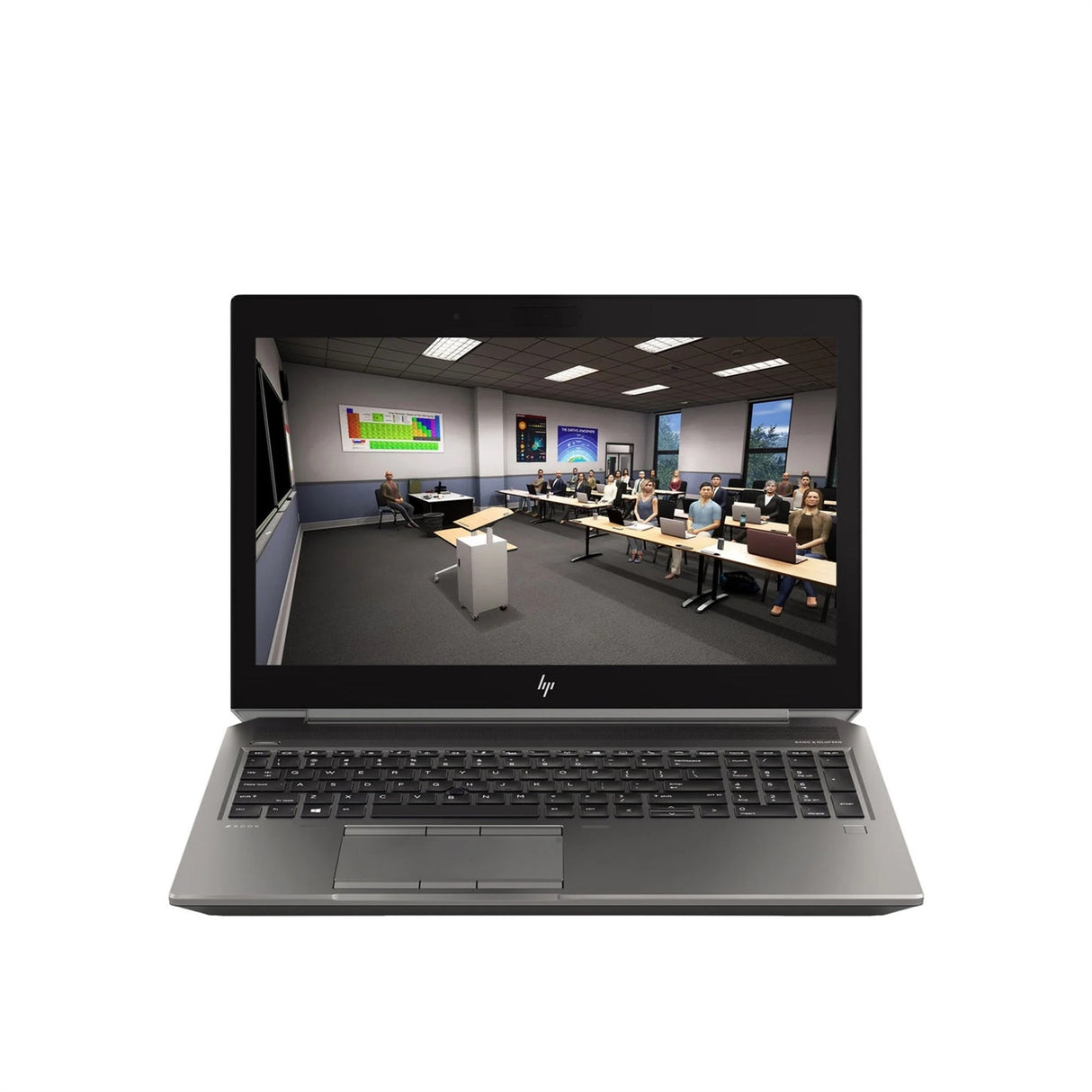 HP ZBook 15 G6 15.6" 16GB 512GB SSD Intel Core™ i7-9850H 2.6GHz WIN11P, Silver (Refurbished - Very Good)