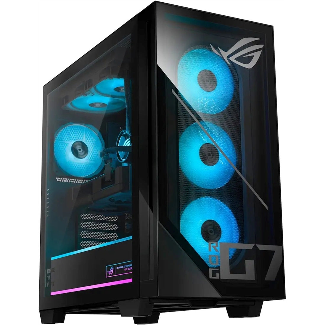 Asus ROG GM700 (32GB, 1TB SSD, Ryzen 7 8700F, RTX 5060 Ti) Win11P, Black (Refurbished - Excellent)