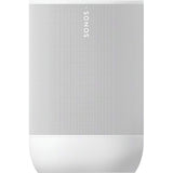 Sonos - Move 2 45W  24HR Portable Stereo Bluetooth/WiFi Speaker, White (Refurbished - Very Good)