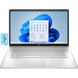 HP 17-CP0700DX 17.3" 8GB 512GB SSD AMD Ryzen™ 5 5500U 2.1GHz WIN11H, Natural Silver (Refurbished - Fair)
