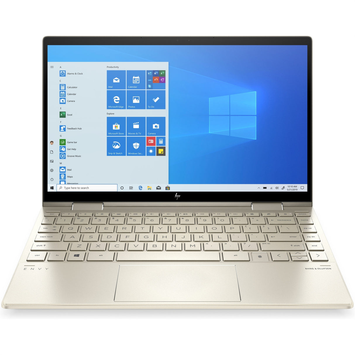 HP ENVY X360 13M-BD0033DX 13.3" Touch 8GB 512GB SSD Intel Core I7-1165G7 2.8GHz WIN11H, Pale Gold (Refurbished - Fair)