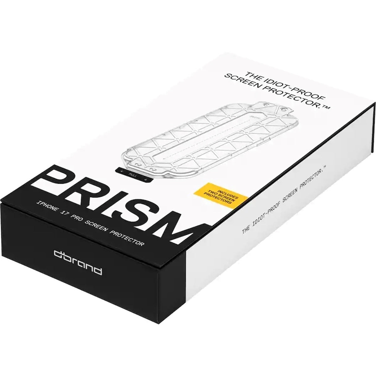dbrand - Prism Screen Protector for Apple iPhone 17 Pro - Clear (New, Open Box)