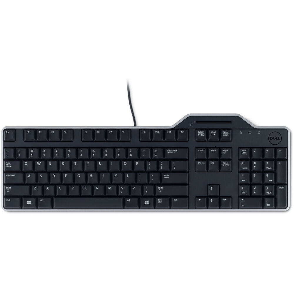 Dell KB813 Wired Keyboard with Smart Card Reader, Black (New)
