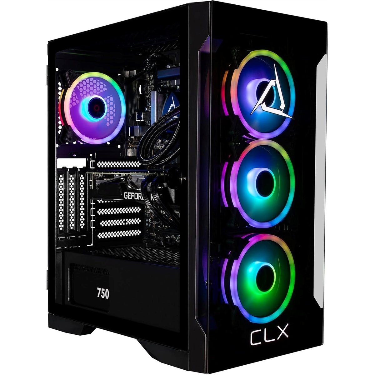CLX TGMSETR MicroTower (32GB, 1TB SSD, Ryzen 5 4500, RTX 3060 Ti) Win11H (Refurbished - Excellent)
