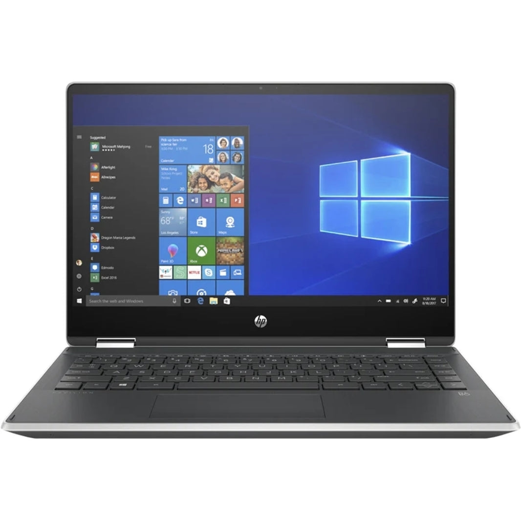 HP Pavilion x360 14M-DH0001DX 14" Touch 32GB 512GB SSD Core™ i3-8145U 2.1GHz WIN11H, Silver (Refurbished - Fair)