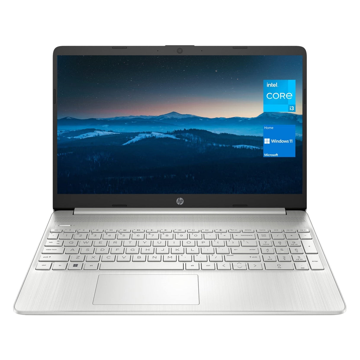 HP 15-DY1024WM 15.6" 16GB 512GB SSD Core™ i3-1005G1 1.2GHz WIN11H, Natural Silver (Refurbished - Fair)