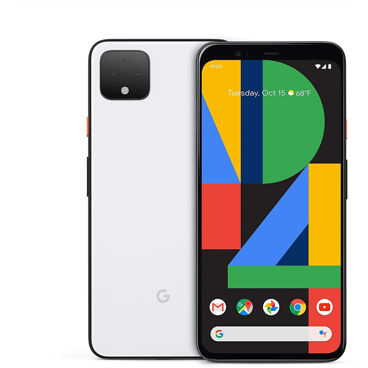Google Pixel 4 XL 64GB 6.3" 4G Unlocked, Clearly White (Refurbished - Very Good)