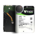 Seagate ST14000NM005G 3.5" 14TB 7200RPM SATA Hard Disk Drive (HDD), Silver (Used - Good)