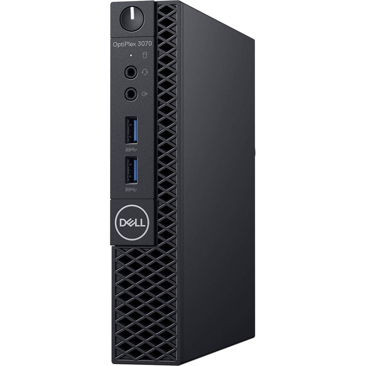 Dell Optiplex 3070 MicroTower 8GB 512GB SSD Core™ i3-9100T 3.1GHz WIN11P, BLACK (Refurbished - Excellent)