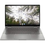 HP Chromebook x360 14C-CA0053DX 14" Touch 8GB 64GB eMMC i3-10110U 2.1GHz Chrome OS, Mineral Silver (Refurbished - Fair)