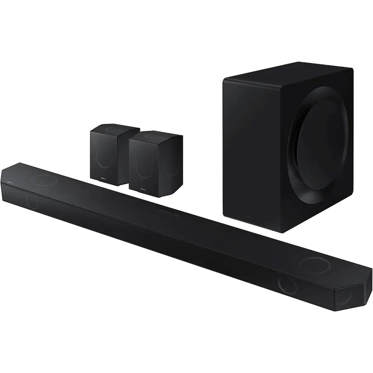 Samsung - HW-Q990D/ZA 11.1.4 Channel Q-Series Soundbar with Wireless Subwoofer and Rear Speakers (New, Open Box)