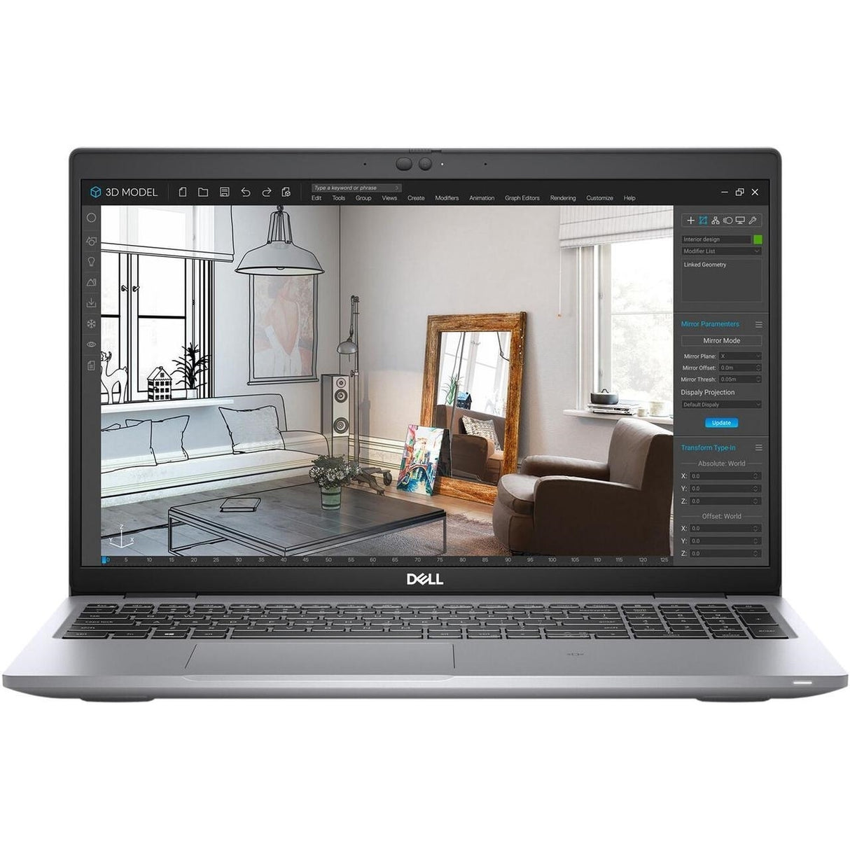 Dell Precision 3560 15.6" 32GB 512GB SSD Intel Core™ i5-1145G7 2.6GHz WIN11P, Titan Gray (Refurbished - Excellent)