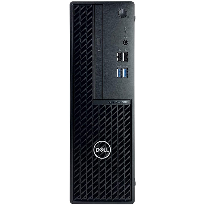 Dell Optiplex 3080 SFF (8GB, 256GB SSD, i5-10500 3.10GHz) Win11P, Black (Refurbished - Excellent)
