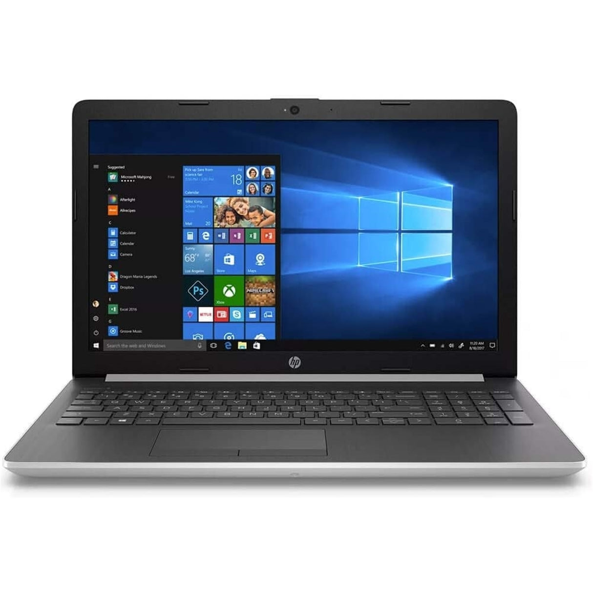 HP 15-DY1078NR 15.6" 16GB 512GB SSD Intel Core™ i7-1065G7 1.3GHz WIN11H, Natural Silver (Refurbished - Very Good)