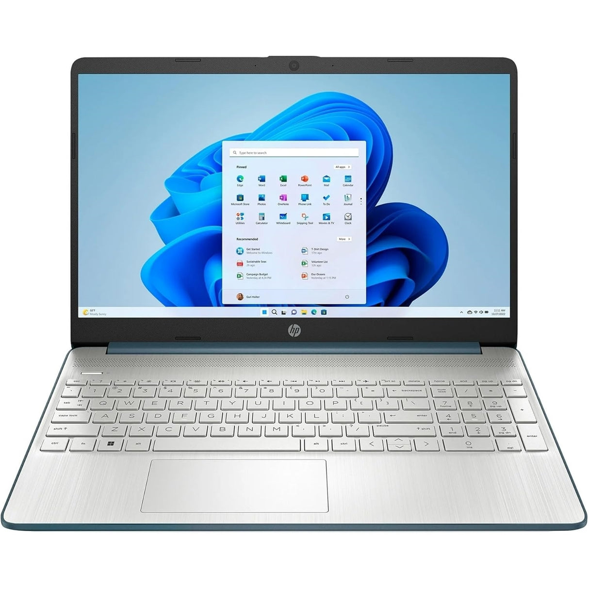 HP 15-DY5885WM 15.6" 16GB 512GB SSD Core™ i5-1235U 3.3GHz WIN11H, Blue (Refurbished - Excellent)