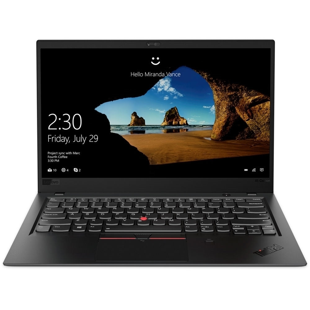 Lenovo Thinkpad X1 Carbon Gen 6 14" 32GB 256GB SSD Core™ I7-1185G7 3.0GHz WIN11H, Black (Refurbished - Fair)