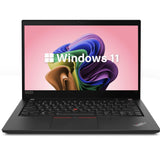 Lenovo Thinkpad T14 Gen 2 14" 16GB 512GB SSD Core™ I7-1185G7 3.0GHz WIN11P, Thunder Black (Refurbished - Very Good)