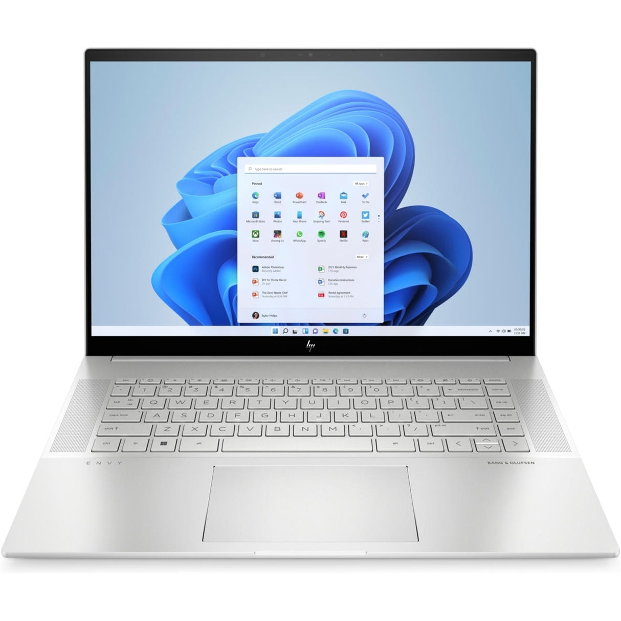 HP ENVY 16-H1023DX 16" Touch 16GB 256GB SSD Core™ i9-13900H 4.10GHz WIN11H, Natural Silver (Refurbished - Very Good)