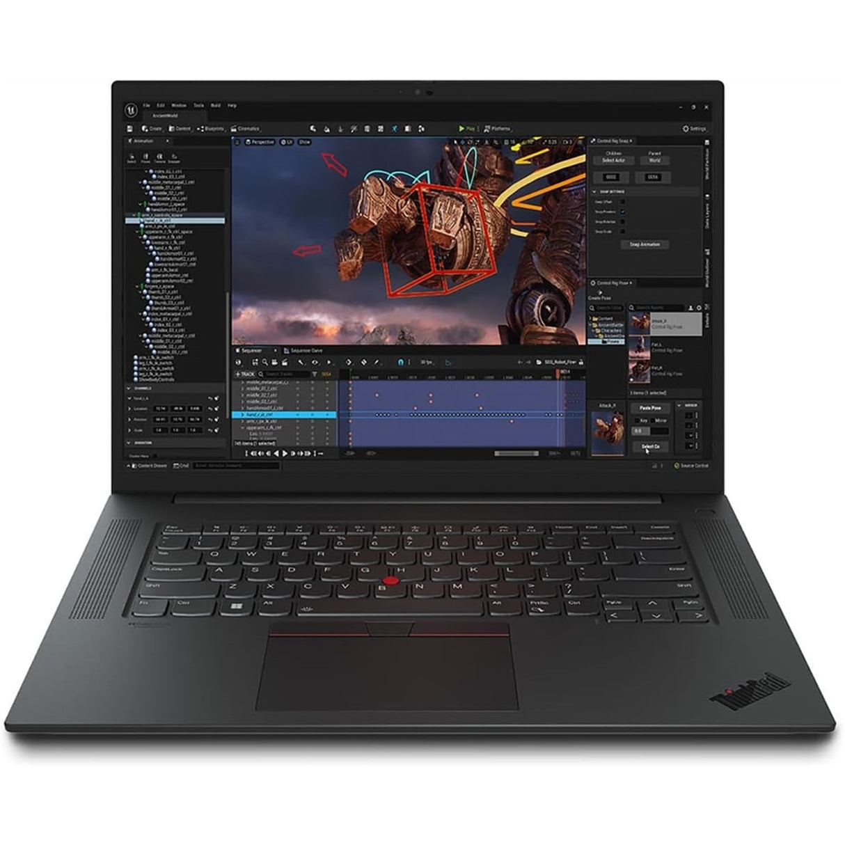 Lenovo ThinkPad P1 G6 Mobile Workstation 16" Touch 64GB 512GB SSD Core™ i7-13700H 2.4GHz, Black (Refurbished - Very Good)