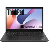 Lenovo ThinkPad T14 Gen 2 14" Touch 16GB 512GB SSD Intel Core i7-1185G7 3.0GHz Win11P, Black (Refurbished - Very Good)
