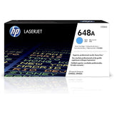 HP 648A Cyan Toner Cartridge | Works Color LaserJet Enterprise CP4025, CP4525 Series | CE261A (New)