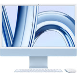 2023 Apple iMac 24", 8GB RAM 256GB SSD, Apple M3 2.66GHz, Blue (Refurbished - Excellent)