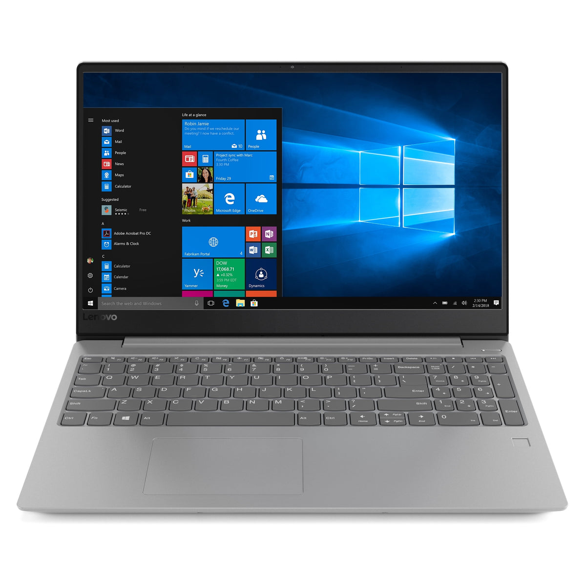 Lenovo Ideapad 330S-15IKB 15.6" 16GB 256GB Core™ i5-8250U 1.6GHz WIN11H, Platinum Grey (Refurbished - Fair)