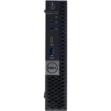Dell Optiplex 7070 MicroTower 16GB 512GB SSD Core™ i5-9500T 2.20GHz WIN11P, Black (Refurbished - Very Good)