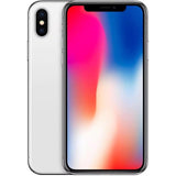 Apple iPhone X 256GB - 4G LTE, Unlocked, Silver (Refurbished - Excellent)
