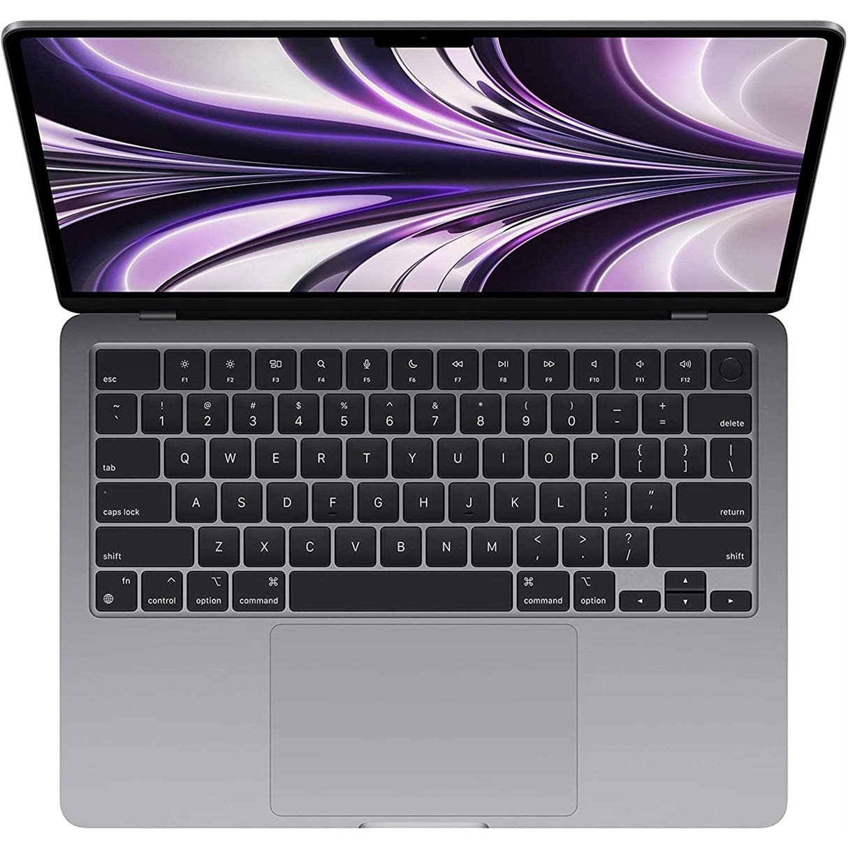 2022 Apple MacBook Air (13", 8GB, 256GB SSD, Apple M2 3.49GHz) MacOS, Space Gray (Refurbished - Excellent)