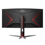 AOC - CU34G2XP 34" VA Curved Gaming Monitor, WQHD (3440x1440), 180Hz, 1ms, Freesync, HDR 400 (New, Open Box)