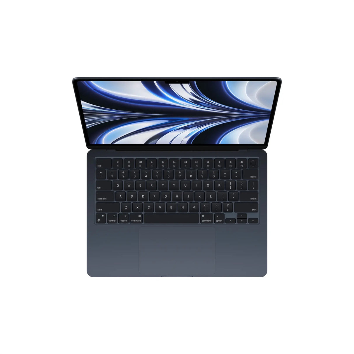 Apple MacBook Air MLY33LL/A 13.6" 8GB 256GB SSD Apple M2 8-core 3.49GHz, Midnight (Refurbished - Excellent)
