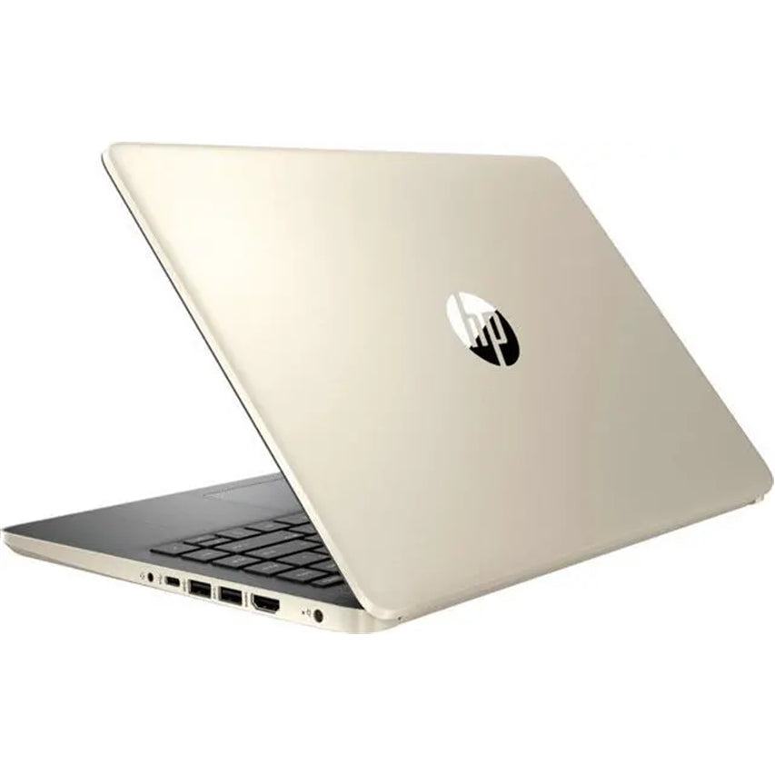 HP 14-DQ0011dx 14" 4GB 500GB eMMC Core™ i3-8145U 2.1GHz WIN11H, Pale Gold (Refurbished - Premium)