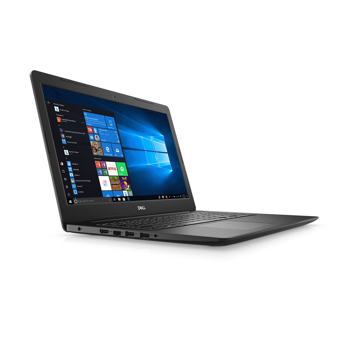 Dell Inspiron 3593 15.6" 16GB 256GB SSD Core™ i5-1035G1 1.0GHz WIN11H, Black (Refurbished - Fair)