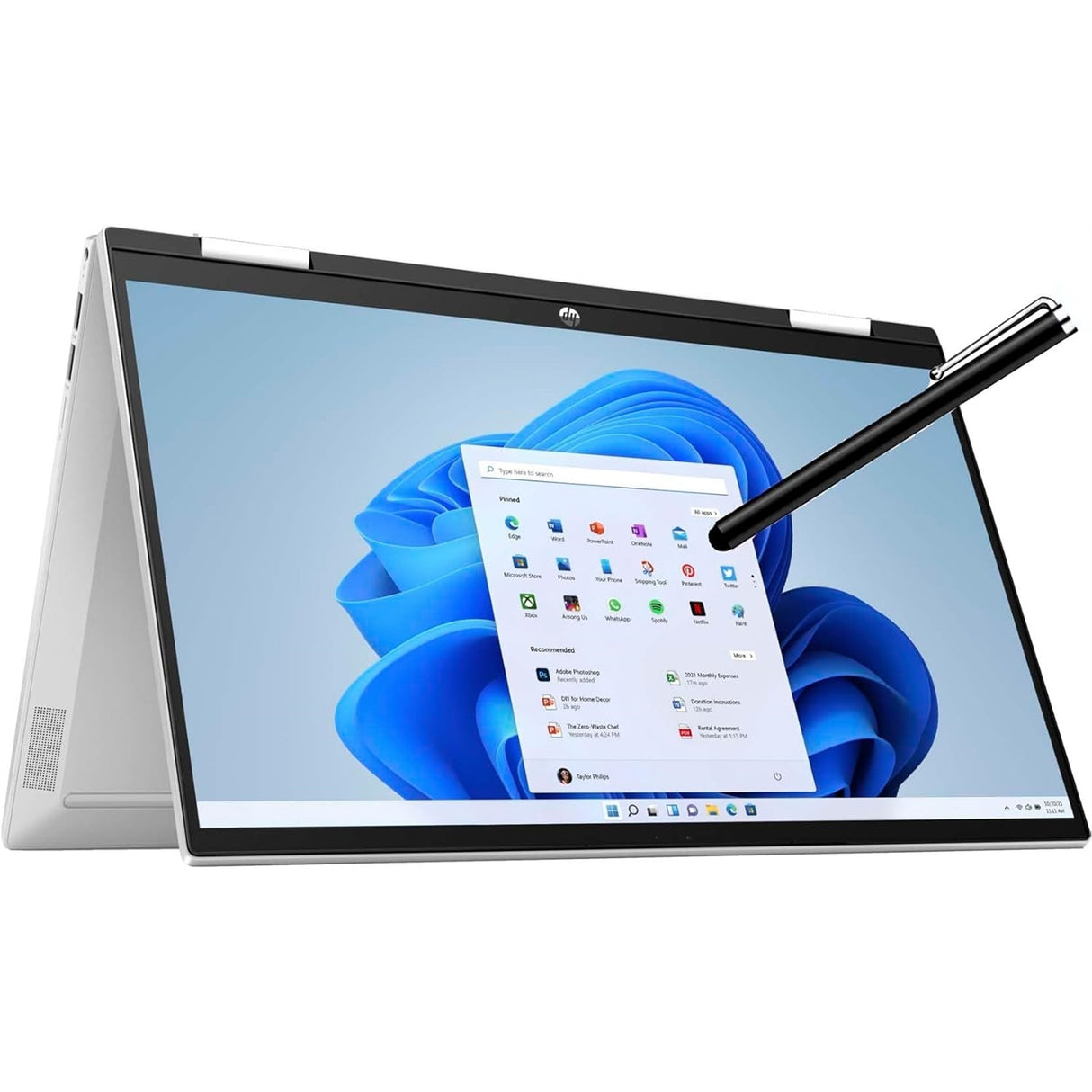 HP 15T-ER100 15.6" Touch 8GB 256GB SSD Intel Core™ I5-1235U 2.4GHz Win11H, Silver (Refurbished - Fair)