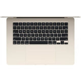 Apple MacBook Air (15-inch, M4, 2025) 15.3" 16GB 256GB SSD Apple M4 3.49GHz macOS, Starlight (Refurbished - Premium)