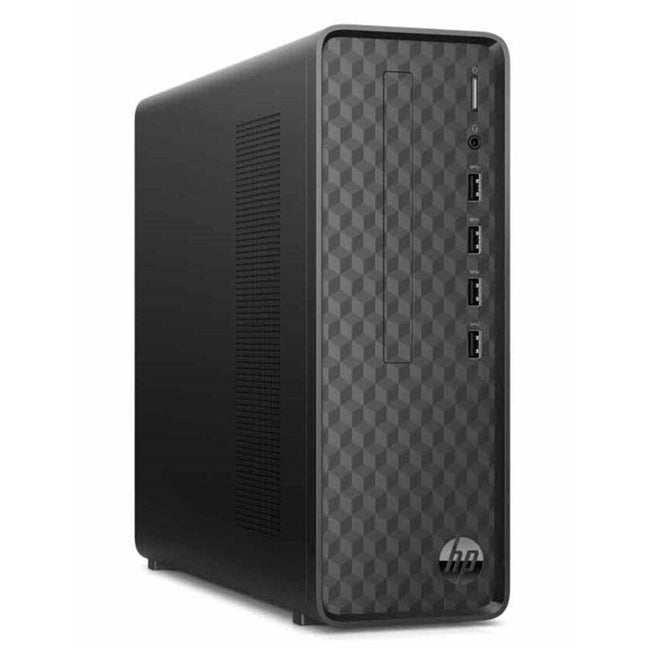HP Slimline S01 S01-PF2033W (8GB, 256GB SSD, i3-12100 3.3GHz) Win11H, Black (Refurbished - Fair)