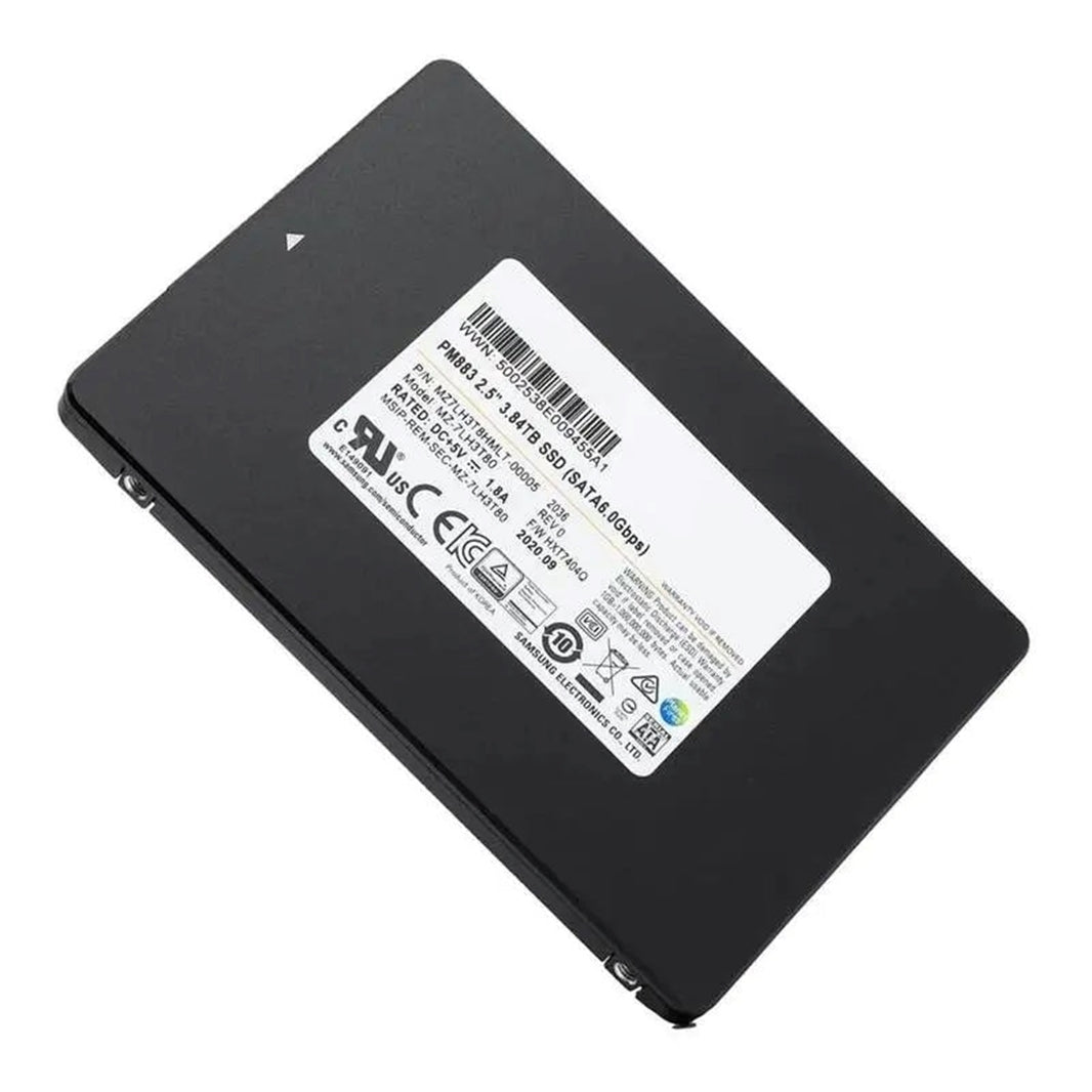Samsung MZ-7LH3T80 PM883 3.84TB SATA 6Gbps SSD (Refurbished - Excellent)