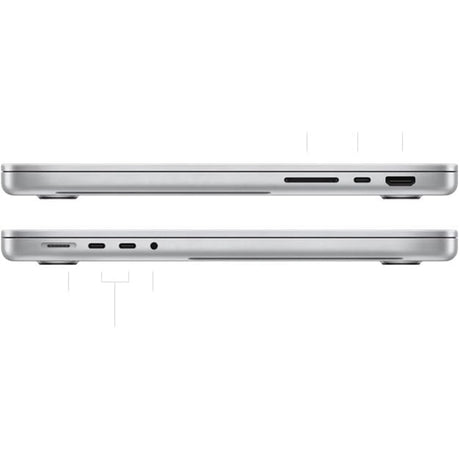 Apple MacBook Pro (14-inch, M1 Pro, 2021) 14.2" 16GB 512GB SSD Apple M1 Pro 3.2GHz macOS, Silver (Refurbished - Excellent)